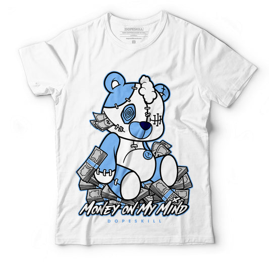 AJ 6 University Blue DopeSkill T-Shirt MOMM Bear Graphic