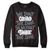 Jordan 9 Retro Fire Red DopeSkill Sweatshirt Grind Shine Graphic Streetwear - Black 