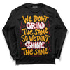 Jordan 7 Retro Cardinal DopeSkill Long Sleeve T-Shirt Grind Shine Graphic Streetwear - Black 