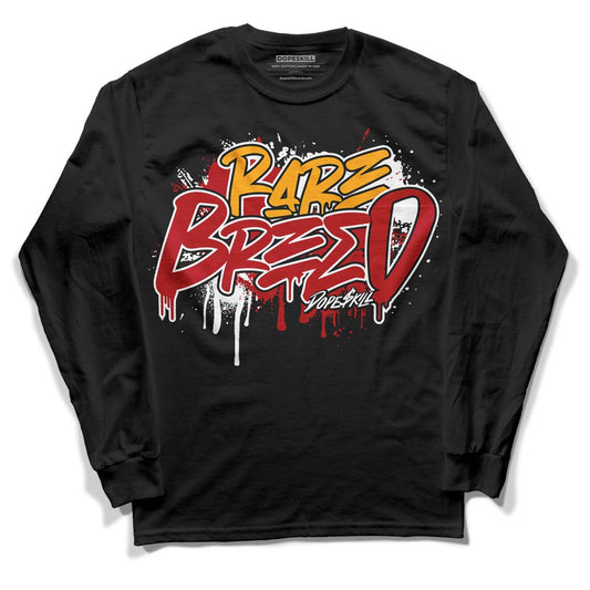 Cardinal 7s DopeSkill Long Sleeve T-Shirt Rare Breed Graphic - Black 