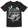 Gorge Green 1s DopeSkill T-Shirt ENGINE Tshirt Graphic - Black