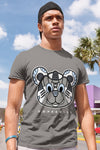 AJ 11 Cool Grey DopeSkill Grey T-shirt SNK Bear Graphic