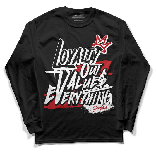 Jordan 13 Retro Playoffs DopeSkill Long Sleeve T-Shirt LOVE  Graphic Streetwear - Black