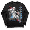 Travis Scott x Jordan 4 Retro 'Cactus Jack' DopeSkill Long Sleeve T-Shirt You Got All My Love Graphic Streetwear - Black 