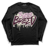 Dunk Low Night Maroon and Medium Soft Pink DopeSkill Long Sleeve T-Shirt R.B Graphic Streetwear - Black 