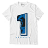 AJ 1 Dark Marina Blue DopeSkill T-Shirt No.1 Graphic