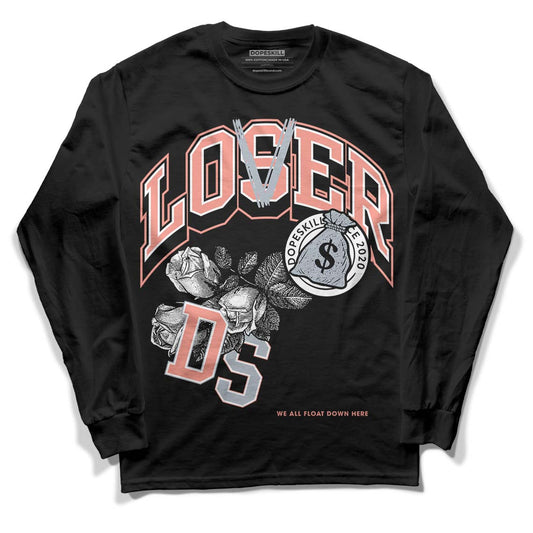 DJ Khaled x Jordan 5 Retro ‘Crimson Bliss’ DopeSkill Long Sleeve T-Shirt Loser Lover Graphic Streetwear - Black 