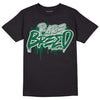 Gorge Green 1s DopeSkill T-Shirt Rare Breed Graphic - Black 