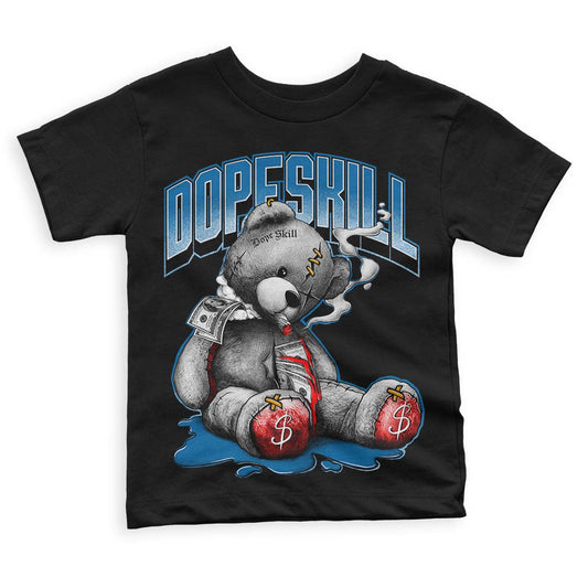 Messy Room 4S DopeSkill Toddler Kids T-shirt Sick Bear Graphic - Black