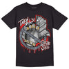 Jordan 3 Retro White Cement Reimagined DopeSkill T-Shirt Takin No L's Graphic Streetwear - Black