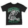 Gorge Green 1s DopeSkill Toddler Kids T-shirt Sick Bear Graphic - Black 