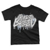 Black Metallic Chrome 6s DopeSkill Toddler Kids T-shirt Rare Breed Graphic - Black