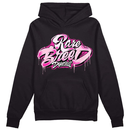 Triple Pink Dunk Low DopeSkill Hoodie Sweatshirt Rare Breed Type Graphic - Black 