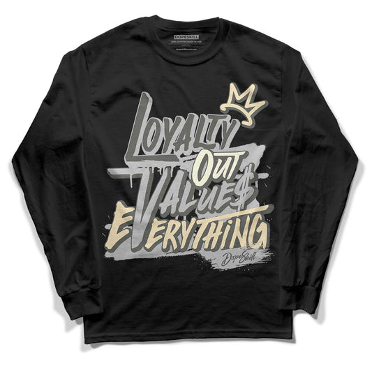 Jordan 4 Retro SE Craft Photon Dust DopeSkill Long Sleeve T-Shirt LOVE  Graphic Streetwear - Black 