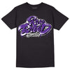 Court Purple 13s DopeSkill T-Shirt Rare Breed Type Graphic - Black