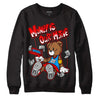 Fruity Pebbles Dunks DopeSkill Sweatshirt Money Is Our Motive Bear Graphic - Black