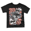 DJ Khaled x Jordan 5 Retro ‘Crimson Bliss’ DopeSkill Toddler Kids T-shirt Don't Quit Graphic Streetwear - Black