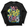 Candy Easter Dunk Low DopeSkill Long Sleeve T-Shirt No Days Off Graphic - Black 