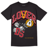 Cardinal 7s DopeSkill T-Shirt Loser Lover Graphic - Black 