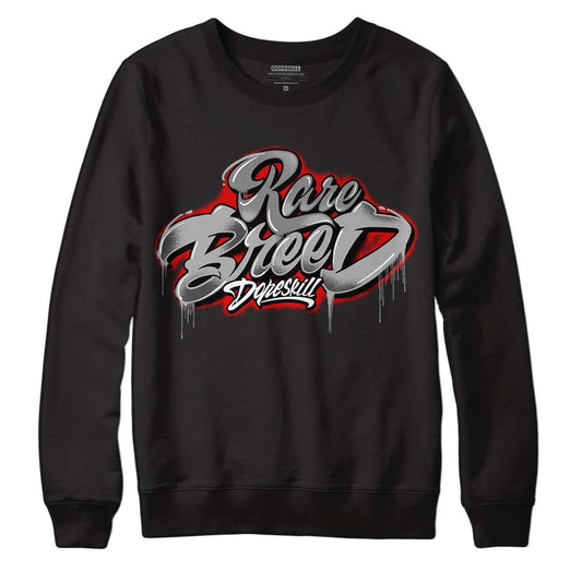Jordan 5 Retro P51 Camo DopeSkill Sweatshirt Rare Breed Type Graphic Streetwear  - Black