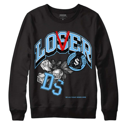 Travis Scott x Jordan 4 Retro 'Cactus Jack' DopeSkill Sweatshirt Loser Lover Graphic Streetwear - Black 