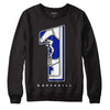 Racer Blue White Dunk Low DopeSkill Sweatshirt No.1 Graphic - Black