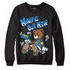 SB Dunk Low Homer DopeSkill Sweatshirt Money Is Our Motive Bear Graphic - Black