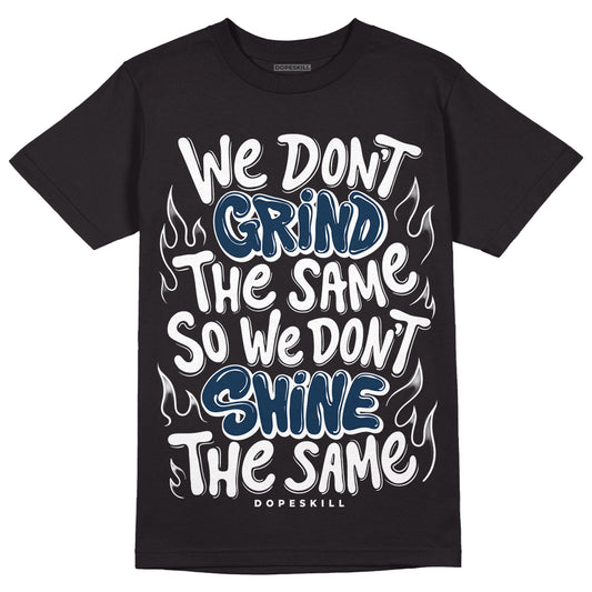 Brave Blue 13s DopeSkill T-Shirt Grind Shine Graphic - Black