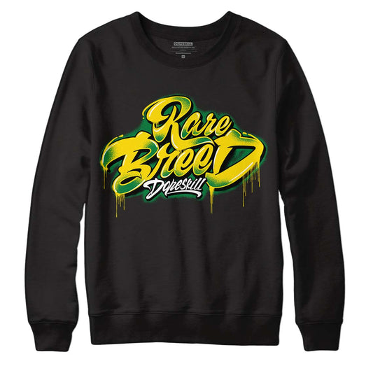 Dunk Low Reverse Brazil DopeSkill Sweatshirt Rare Breed Type Graphic - Black