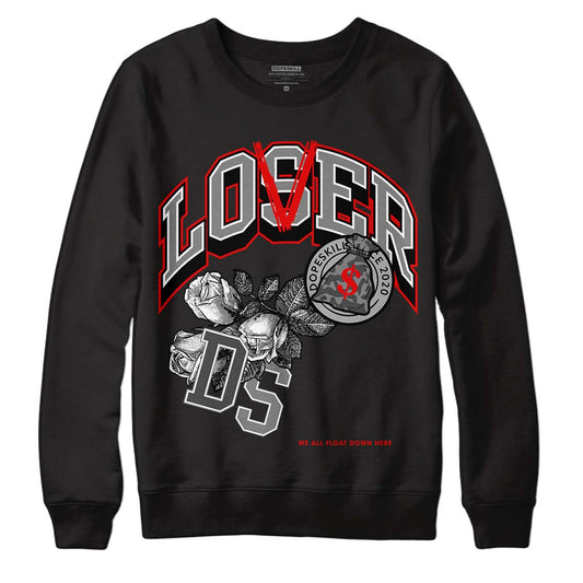 Jordan 5 Retro P51 Camo DopeSkill Sweatshirt Loser Lover Graphic Streewear - Black