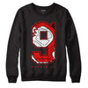 Gym Red 9s DopeSkill Sweatshirt No.9 Graphic - Black