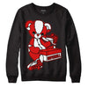 Jordan 12 Retro ‘Gym Red’ DopeSkill Sweatshirt Sneakerhead BEAR Graphic Streetwear - Black 