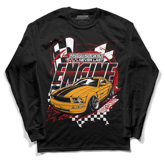 Cardinal 7s DopeSkill Long Sleeve T-Shirt ENGINE Tshirt Graphic - Black 