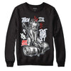 Jordan 3 Retro White Cement Reimagined DopeSkill Sweatshirt Then I'll Die For It Graphic Streetwear - Black