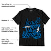 AJ 1 Dark Marina Blue DopeSkill T-Shirt LOVE Graphic