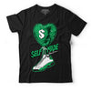 AJ 13 Lucky Green DopeSkill T-Shirt Self Made Graphic