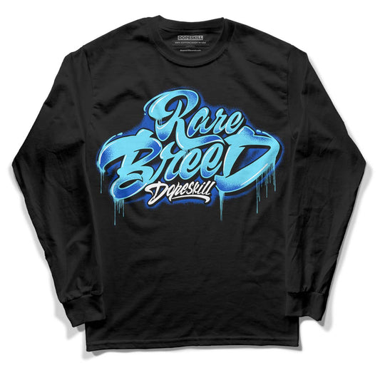 SB Dunk Argon DopeSkill Long Sleeve T-Shirt Rare Breed Type Graphic - Black