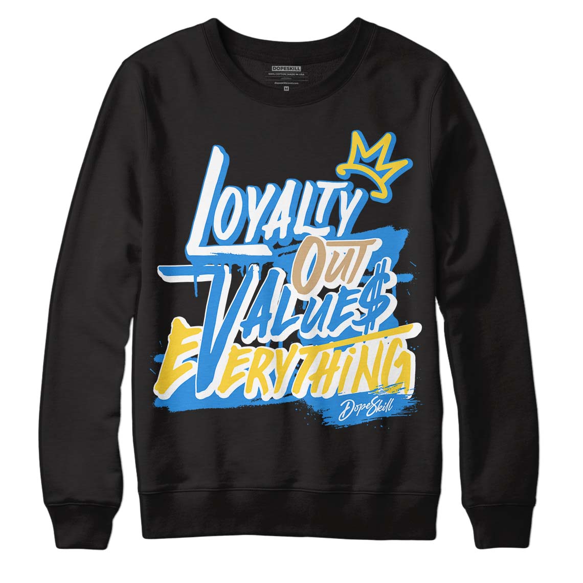 SB Dunk Low Homer DopeSkill Sweatshirt LOVE Graphic - Black