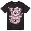 Dunk Low Teddy Bear Pink DopeSkill T-Shirt New Double Bear Graphic - Black 