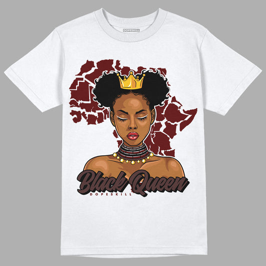 Jordan 12 x A Ma Maniére DopeSkill T-Shirt Black Queen Graphic Streetwear  - White 