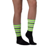 HS Sublimated Socks Match AJ 5 Green Bean