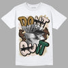 Safari Dunk Low DopeSkill T-Shirt Don't Quit Graphic - White 