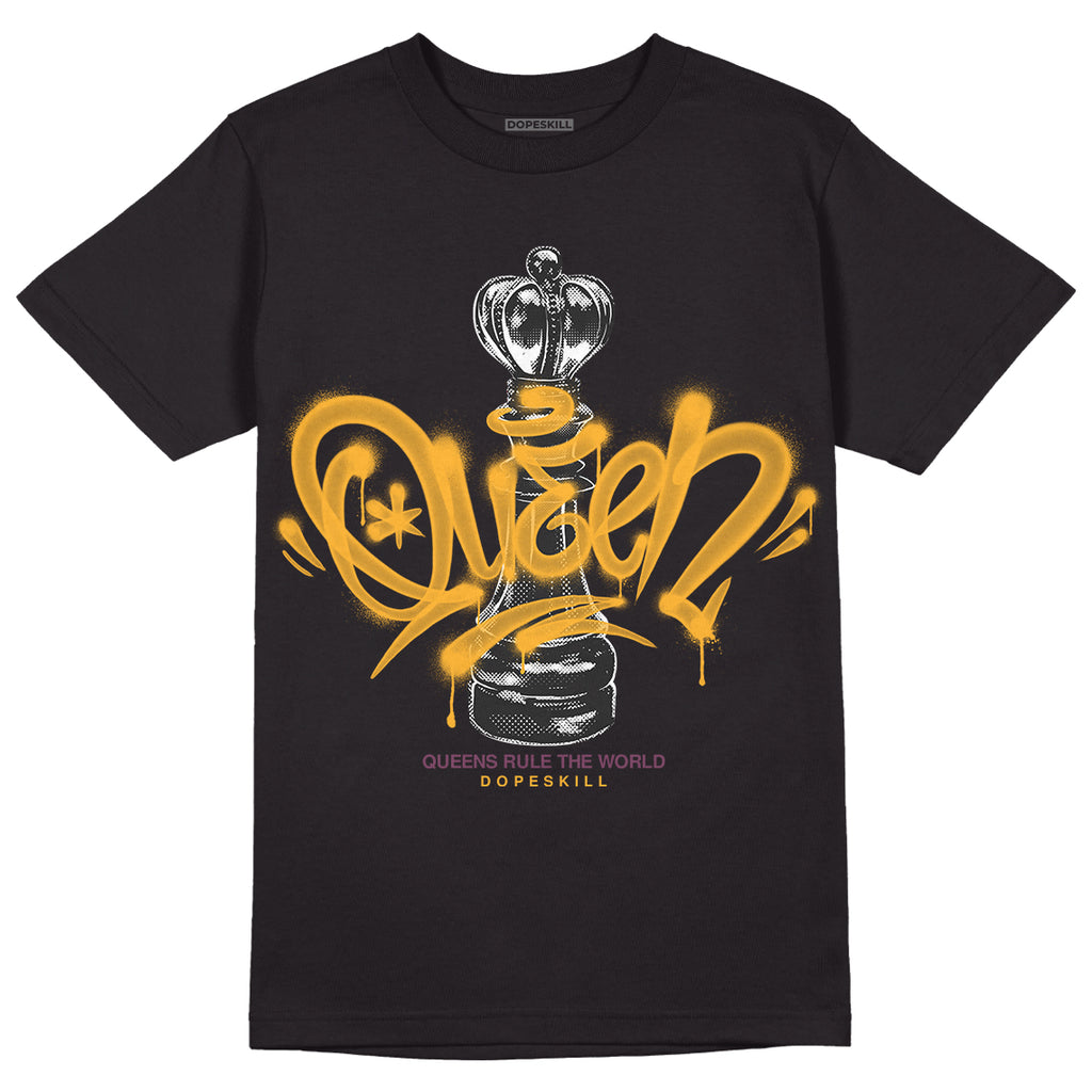Jordan 1 Retro High OG Brotherhood DopeSkill T-Shirt Queen Chess Graphic Streetwear - Black