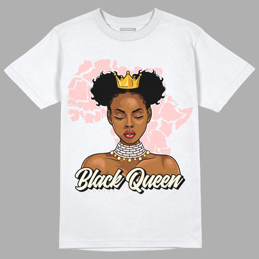 Jordan 1 High OG WMNS Washed Pink DopeSkill T-Shirt Black Queen Graphic Streetwear - White 