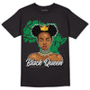 Nike SB x Jordan 4 “Pine Green” DopeSkill T-Shirt Black Queen Graphic Streetwear - Black