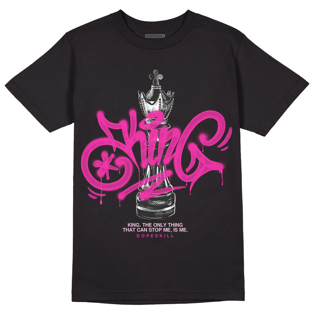 Dunk Low GS 'Triple Pink' DopeSkill T-Shirt King Chess Graphic Streetwear - Black