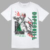 Jordan 1 Low Lucky Green DopeSkill T-Shirt You Got All My Love Graphic Streetwear - White