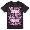 Triple Pink Dunk Low DopeSkill T-Shirt Grind Shine Graphic - Black