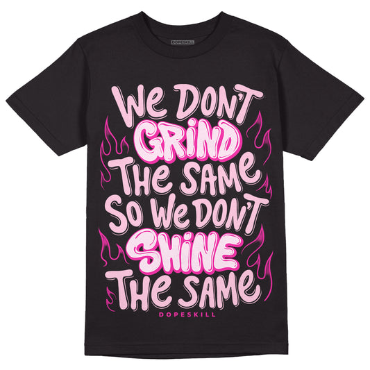 Triple Pink Dunk Low DopeSkill T-Shirt Grind Shine Graphic - Black