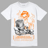 Wmns Dunk Low 'Magma Orange DopeSkill T-Shirt Show Me The Money Graphic Streetwear - White